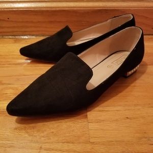 Nasty Gal Black Loafers